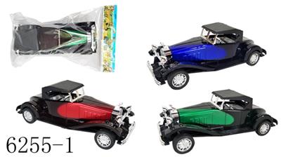 Inertial paint car (transparent red, blue and green color, orange) - OBL816291