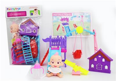 Park set of Eva bottle bib cabin assembly 5 