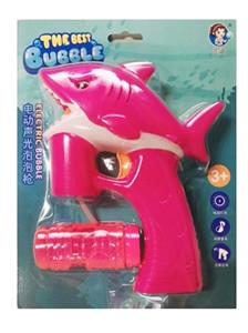 Shark electric bubble gun with light - OBL816526