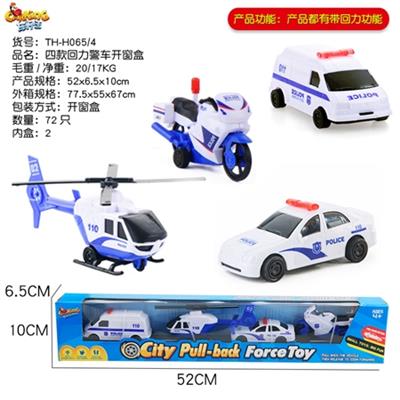 四款回力警车开窗盒 - OBL816951