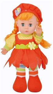 12寸森林嘟嘟宝贝橙色 - OBL817058