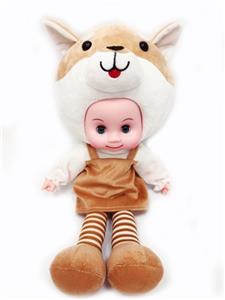 18寸秋田犬音乐娃娃 - OBL817163