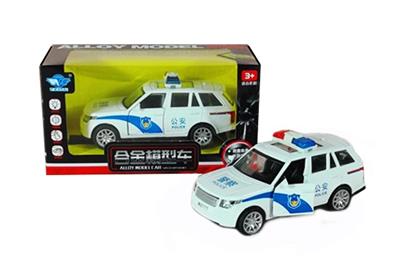 1:32 range rover Chinese police car version alloy models - OBL817291