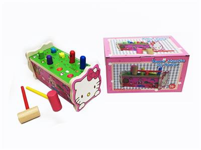 木制KT猫打地鼠游戏 - OBL817381