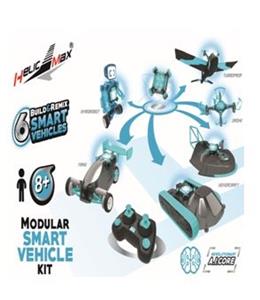 6 IN 1 MODULAR SMART VEHICLE KIT6 1 intelligent toys - OBL817426
