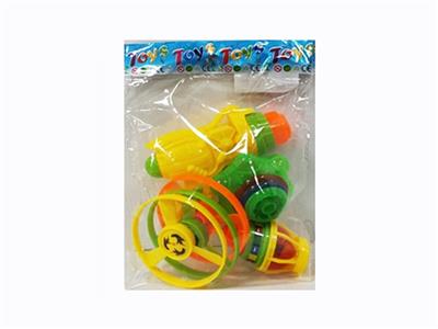 太空枪1+飞碟3+灯光陀螺1+六角陀螺1 - OBL817573