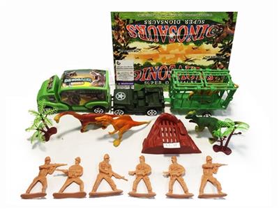 滑行恐龙军人套装 - OBL817742