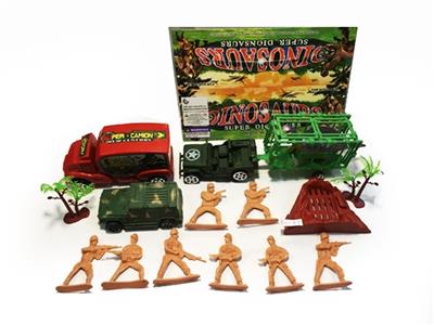 滑行恐龙军人套装 - OBL817745