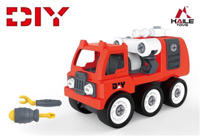 DIY三合一拆装消防车 - OBL818193