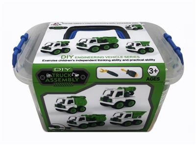 DIY拆装防卫车三合一加货运车 - OBL818207