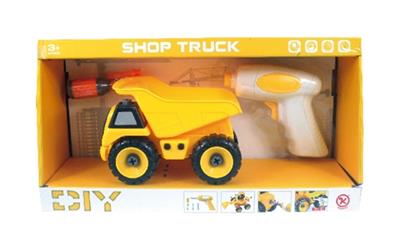 泥土车拆装工程车     （带IC，带电动螺丝刀） - OBL818239