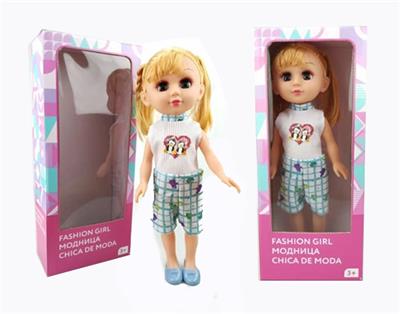 18寸活眼俄语IC时尚娃娃 - OBL819024