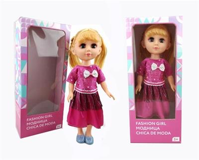 18寸活眼俄语IC时尚娃娃 - OBL819027