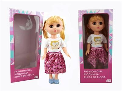 18寸活眼俄语IC时尚娃娃 - OBL819028