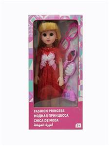 18寸活眼长发俄语带配件IC时尚女孩 - OBL819052