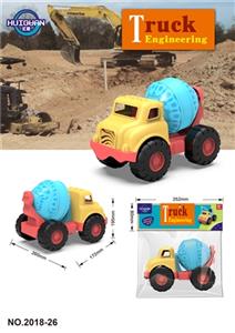 滑行沙滩搅拌工程车 - OBL819368