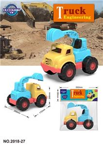 滑行沙滩挖掘工程车 - OBL819369