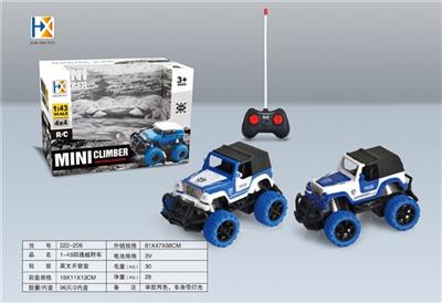 1:43四通越野车（警车） - OBL819409