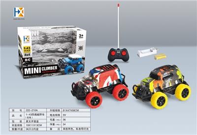 1:43（包电）四通越野车（涂鸦） - OBL819425