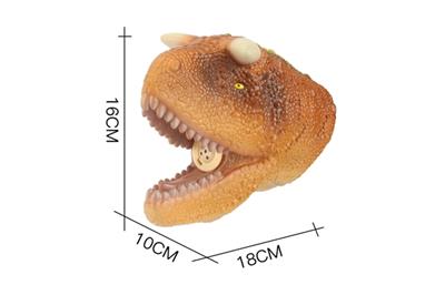 搪胶食肉牛龙手偶 - OBL819449