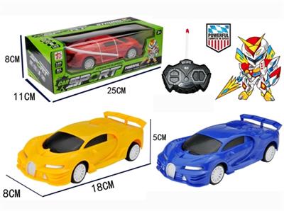 英文1:24布加迪遥控车(四通） - OBL819662