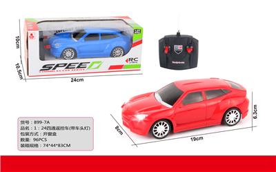 1:24四通遥控车（带车头灯） - OBL819789