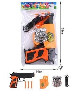 警察软弹枪套装(5件套) - OBL819857