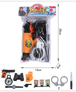 警察软弹枪套装(9件套) - OBL819869