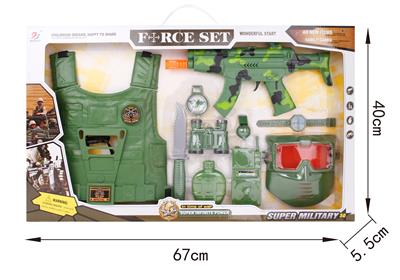 军事套装(10件套) - OBL819894