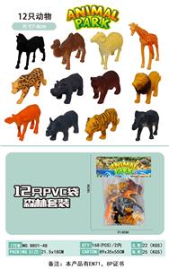 12只装PVC袋
森林动物套装 - OBL819936