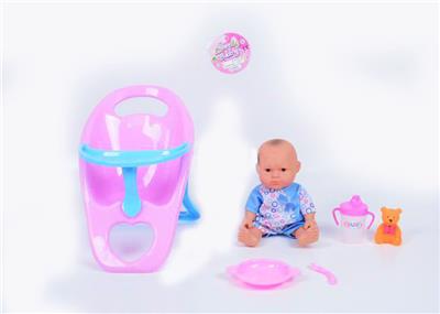 10 inch hollow doll dinner chair set - OBL820403