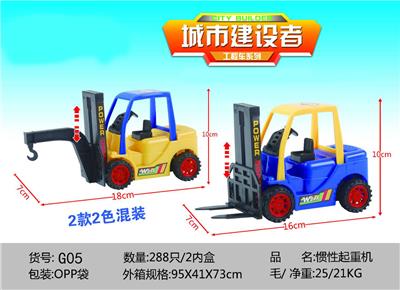 Inertia simulation fork crane - OBL820410