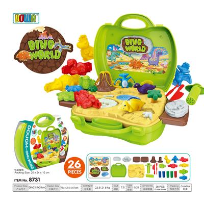 ADVANCED DINOSAUR COLOR MUD SUITCASE - OBL820570
