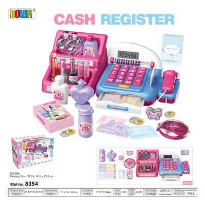 CASH REGISTER WITH CALCULATION FUNCTION / BUTTON SOUND \/ LIGHT - OBL820585