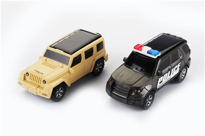 自装太阳能警车（越野车） - OBL821097