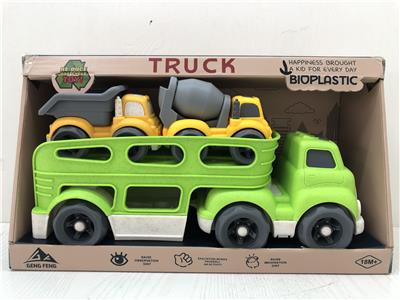 麦秆料滑行拖头运输车（配2只麦秆料滑行车） - OBL821287