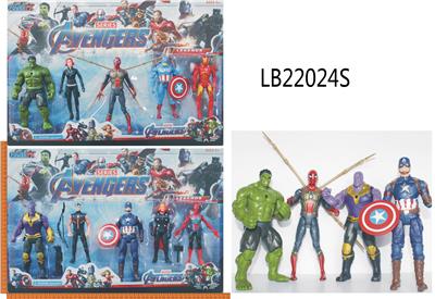 7-inch alliance (light-emitting hands and feet 3 joints can be active) single 5.5-inch alliance (light-emitting joints can move) 3 bulk - OBL821628