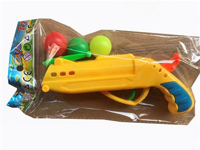 Table tennis gun with 3 colored balls - OBL821947