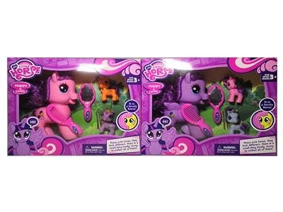 A light music enamel pony 3 mixed with pony accessories - OBL822167