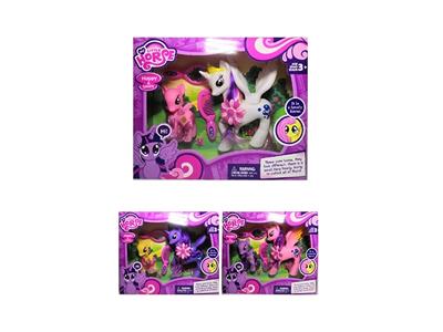 A light music enamel pony 2 mixed with pony accessories - OBL822168