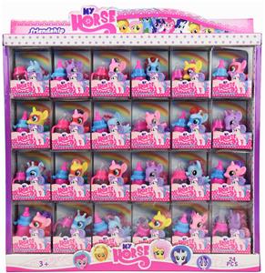 High grade enamel marbury with 24 bottles - OBL822285