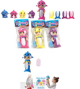 6 \baby shark baby alive with bottle. baby with water to pull urine function - OBL822685