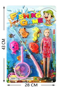 Barbie with magnetic fishing - OBL823175