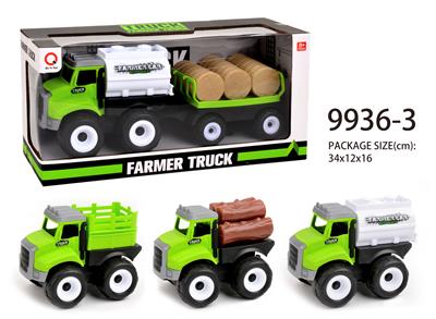 Inertia farmer’s cart (stick, fence, oil tank) drags grass to wither - OBL823207