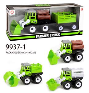 Inertial engineering vehicle (rail, log, oil tank) towing rail - OBL823210