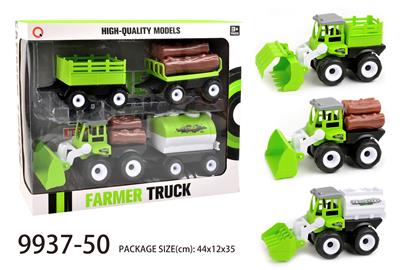 Inertial engineering vehicle (wood bar, bar, oil tank) drag bar wooden strip water tank. - OBL823240