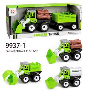 Inertial engineering vehicle (rail, log, oil tank) towing rail - OBL823264