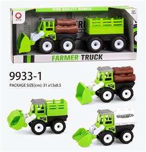 Inertial engineering vehicle (rail, log, oil tank) towing rail - OBL823313