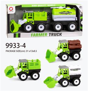 Inertial engineering vehicle (rail, log, oil tank) towing tank - OBL823316