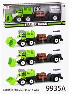 Inertial engineering vehicle (towing wood strip oil tank) - OBL823336